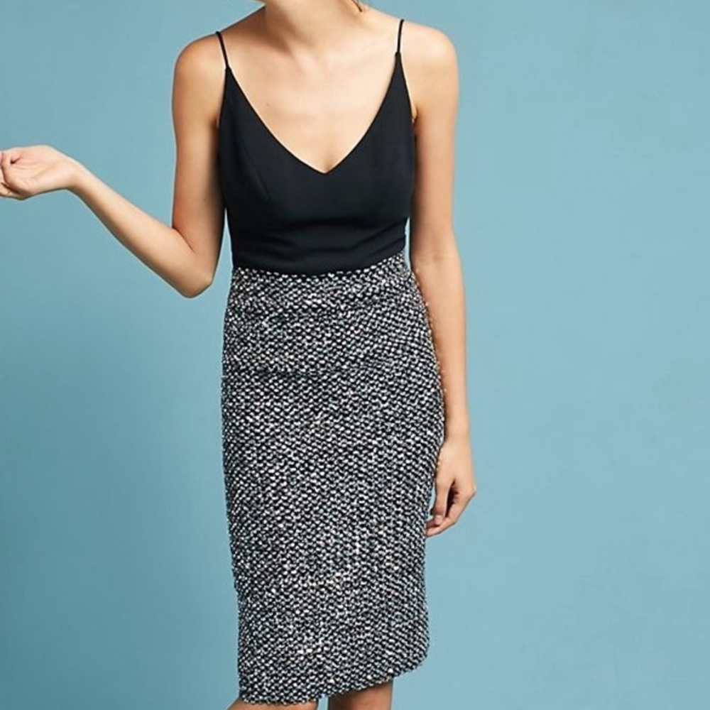 Black Halo black and sequin dress